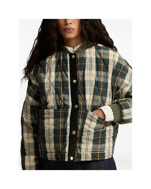 Barbour Green Reversible Quilted Jacket