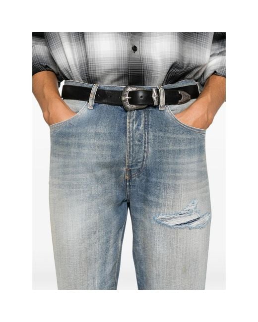 Amiri Blue Denim for men