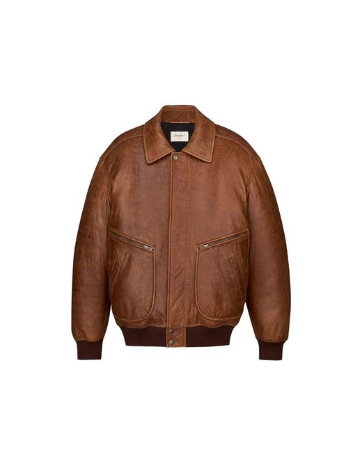 Saint Laurent Brown Jackets