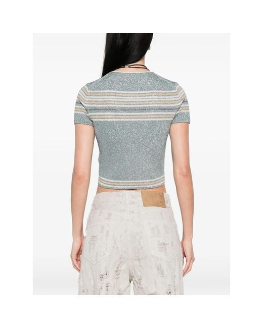 Amiri Blue Tops