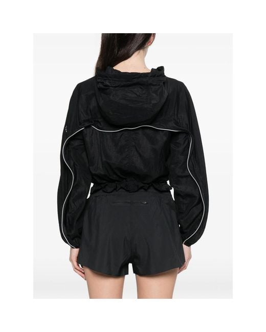 Adidas By Stella McCartney Black Bomber Jacket