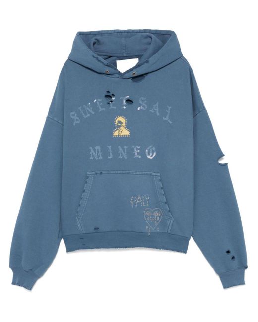 PALY Blue Sweet Sal Hoodie for men