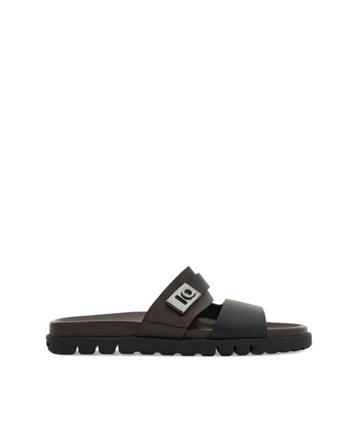 Ferragamo Black Sandals for men