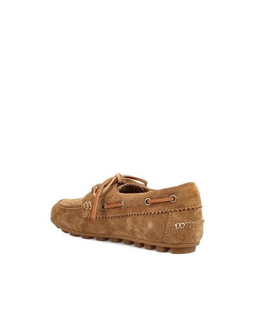 Hogan Brown Olympia Loafers