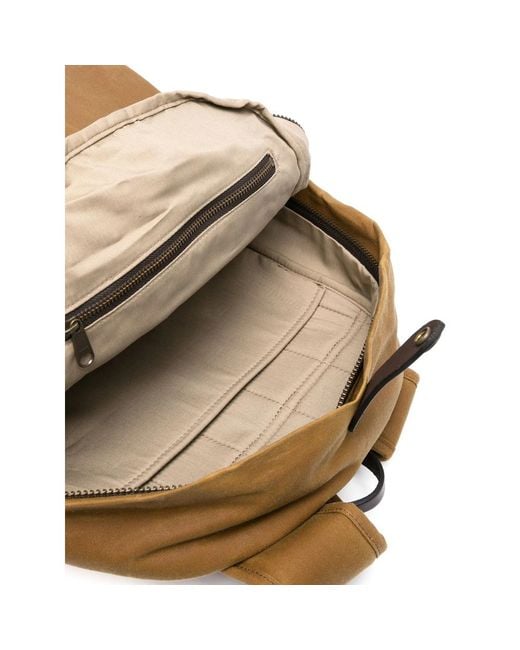 Filson Green Journeyman Cotton Backpack for men
