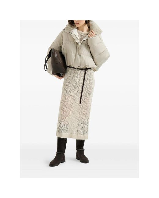 Brunello Cucinelli Natural Neutrals Jackets
