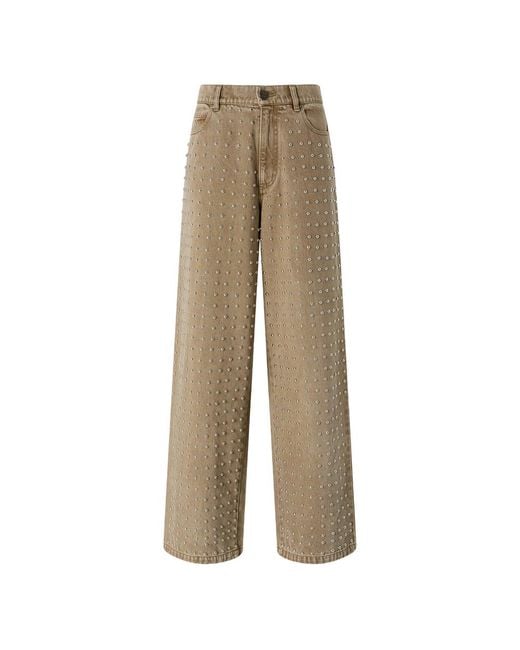 Pinko Natural Jeans With Studs