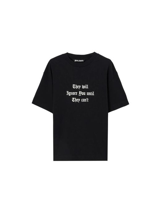 Palm Angels Black T-Shirts & Vests for men