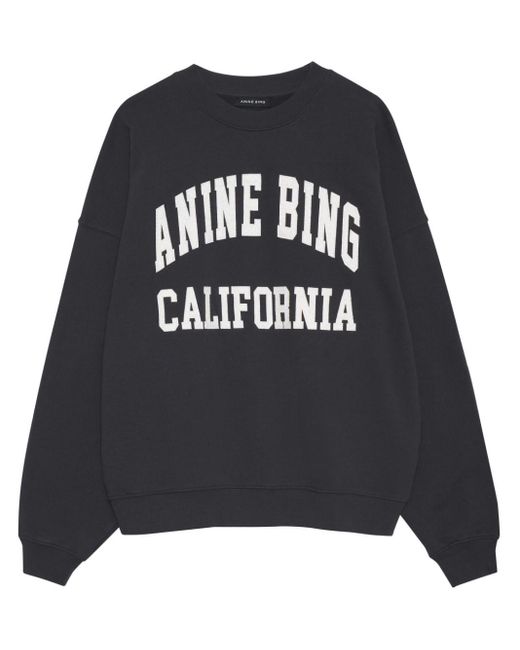 Anine Bing Black Miles Sweatshirt