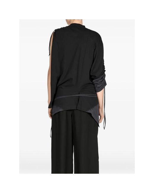 Y-3 Black Drape T-Shirt