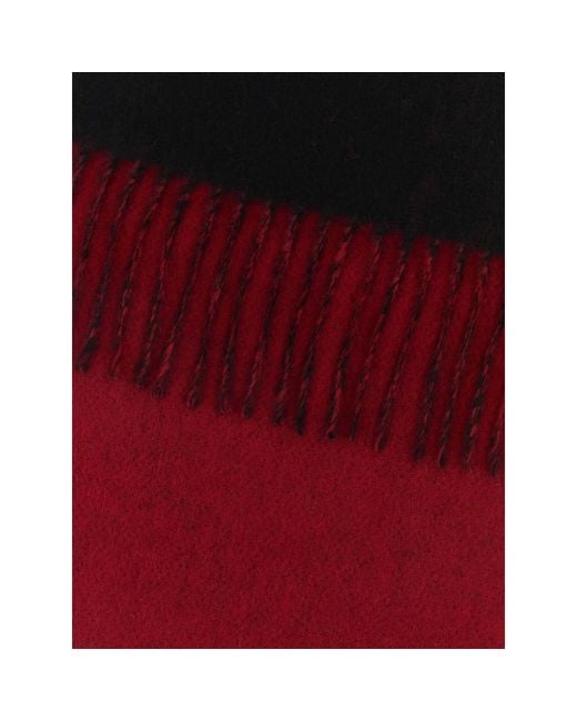 Vivienne Westwood Black Wool Scarf