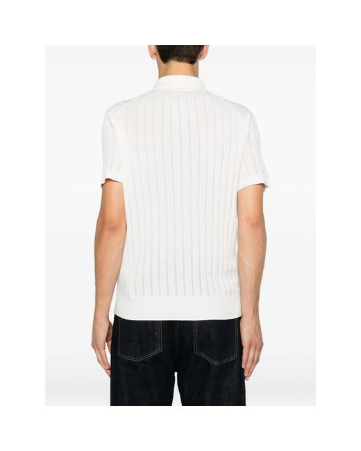 Tom Ford White Neutrals Polo Shirts for men