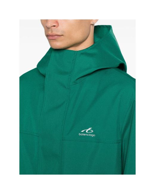 Balenciaga Green Coats for men