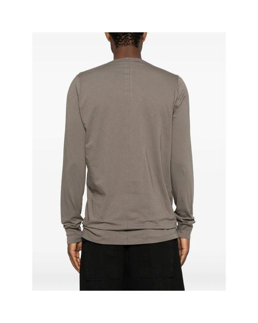 Rick Owens Brown T-Shirts And Vests for men