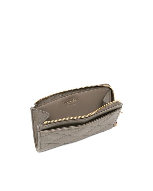 Saint Laurent Gray Wallets & Purses