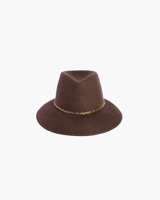 Eric Javits Multicolor Wool Felt Fedora Hat For Handcrafted