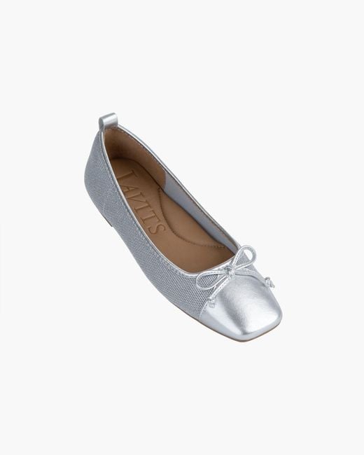 Eric Javits White Ballet Flat