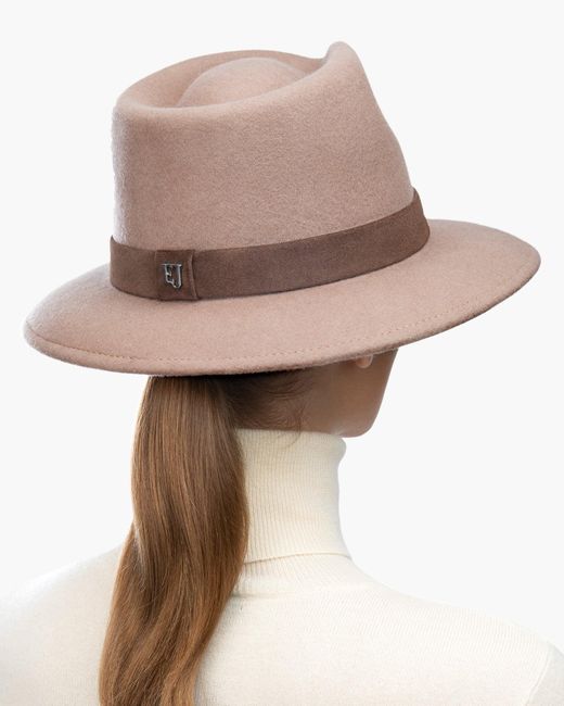Eric Javits Black Ms Cool Wool Felt Fedora Hat For