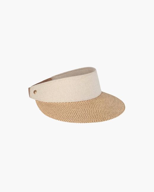 Eric Javits White Arles Champ Visor