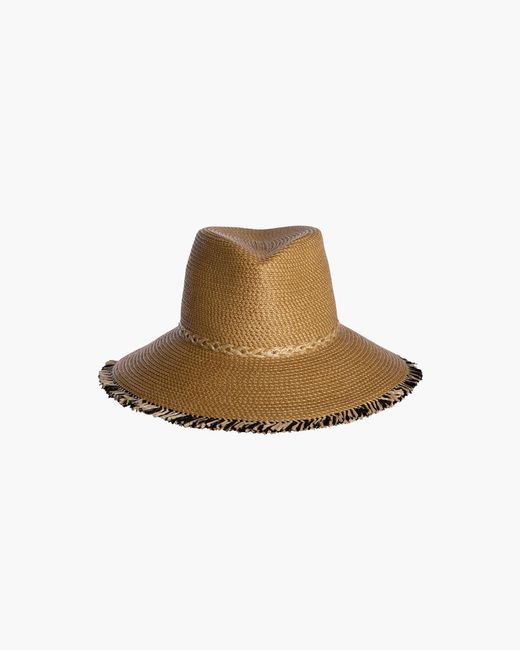Eric Javits Multicolor Mykonos Fedora Sun Hat For Squishee Material, Uv Protection
