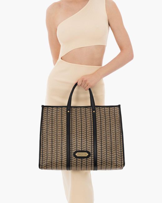 Eric Javits Multicolor Palm Tote