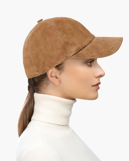 Eric Javits Multicolor Suede Fenway Baseball Cap For
