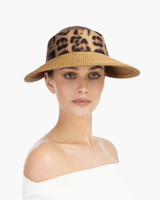 Eric Javits Blue Champ Ii Visor For