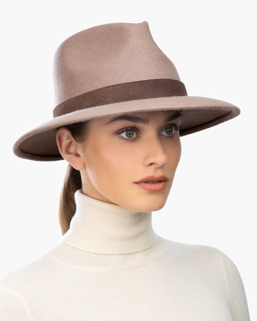 Eric Javits Black Ms Cool Wool Felt Fedora Hat For