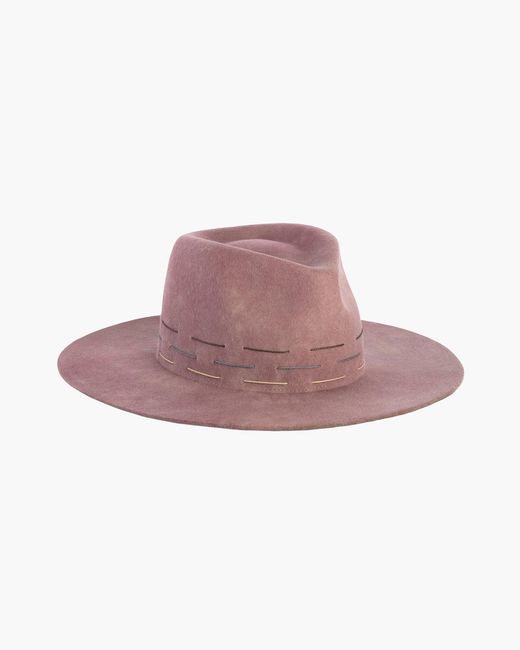 Eric Javits Womens Brown Wool Felt Rocker Hat display picture 3