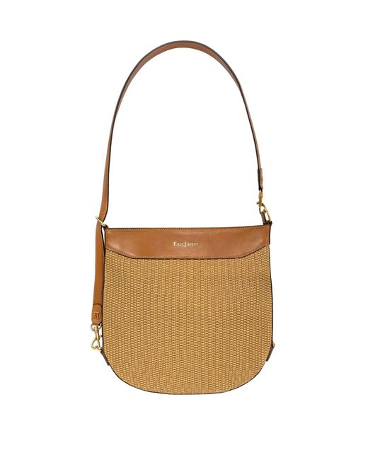 Eric Javits White Messenger Bag