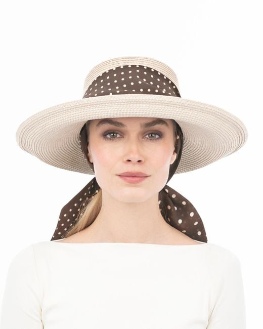 Eric Javits Natural Twilly Billy Sun Hat For