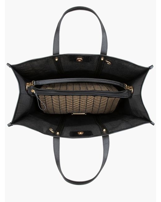 Eric Javits Multicolor Palm Tote