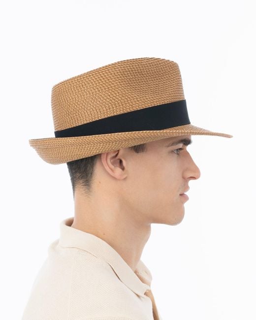 Eric Javits Black Classic Summer Fedora Hat