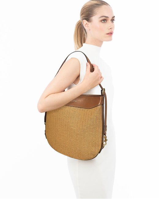 Eric Javits White Messenger Bag