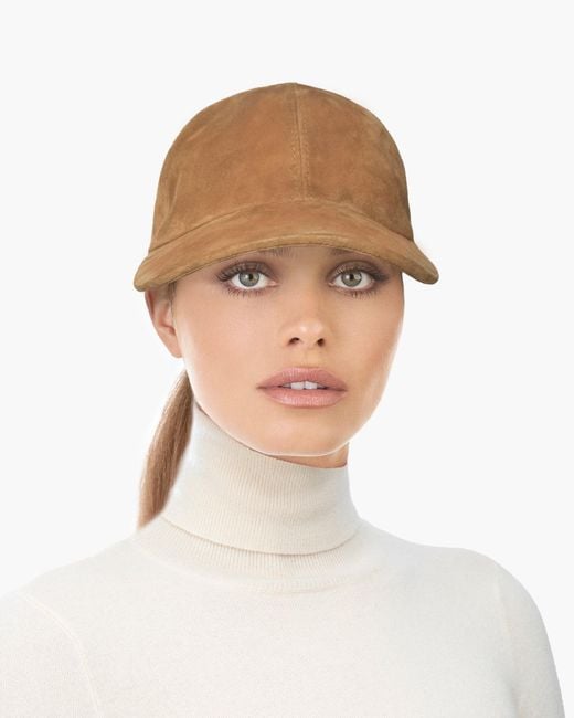 Eric Javits Multicolor Suede Fenway Baseball Cap For