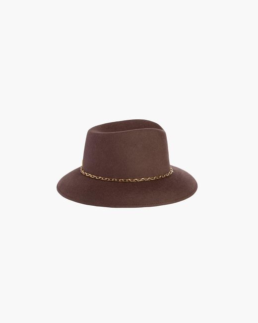 Eric Javits Multicolor Wool Felt Fedora Hat For Handcrafted