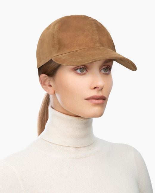 Eric Javits Multicolor Suede Fenway Baseball Cap For