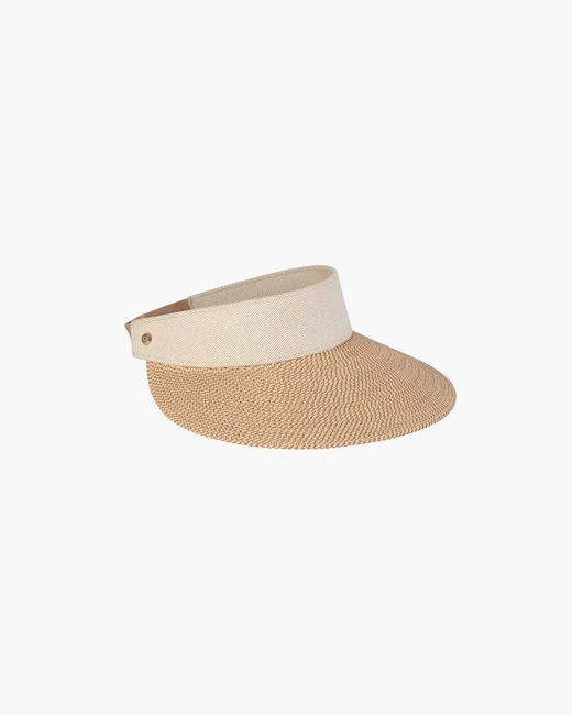 Eric Javits White Arles Champ Ii Visor