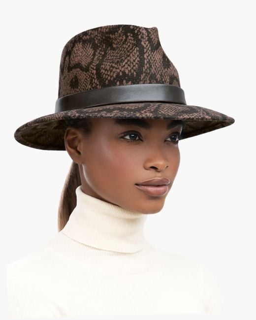 Eric Javits Black Ms Cool Wool Felt Fedora Hat For
