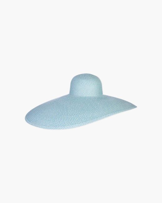 Eric Javits Blue Giant Floppy Sun Hat For