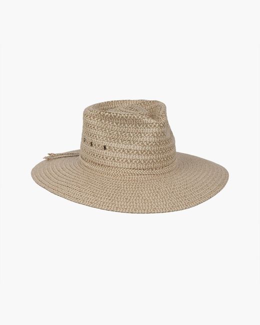 Eric Javits White Squishee Straw Fedora, Color, Size, Upf 50+ Sun Protection