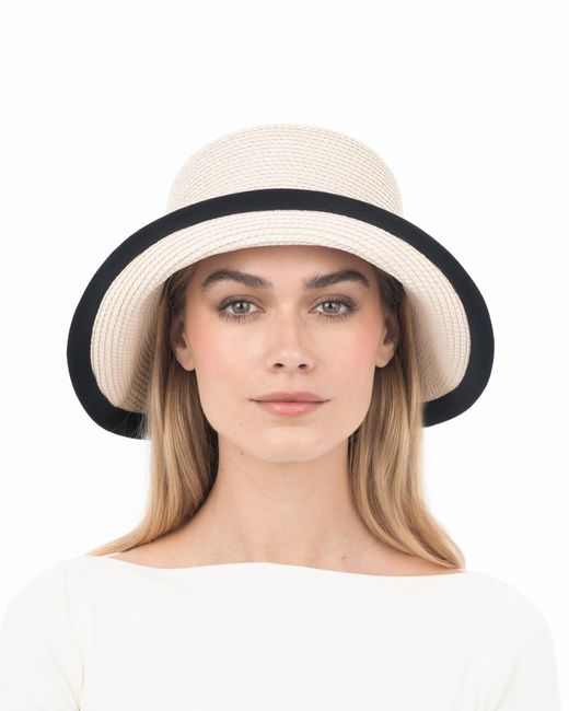 Eric Javits Multicolor Dovima Cloche Hat