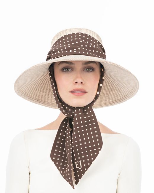 Eric Javits Natural Twilly Billy Sun Hat For