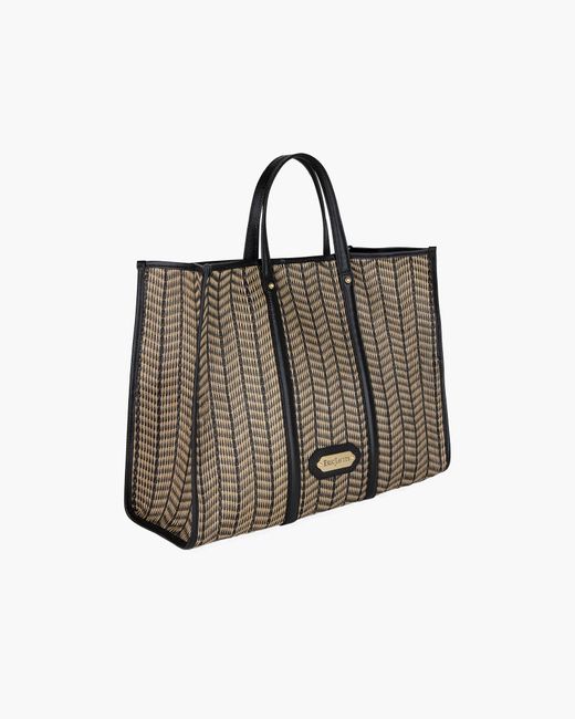 Eric Javits Multicolor Palm Tote