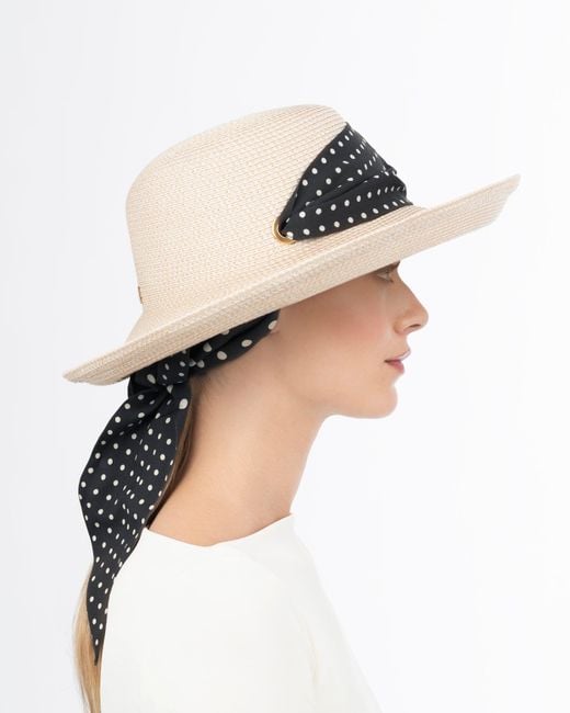 Eric Javits Natural Twilly Billy Sun Hat For