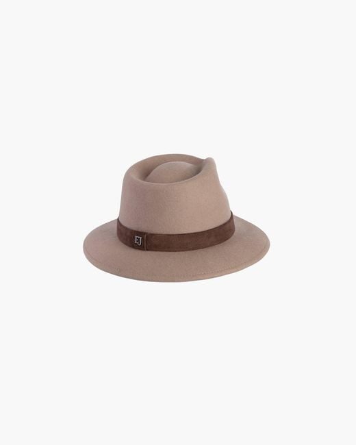 Eric Javits Black Ms Cool Wool Felt Fedora Hat For