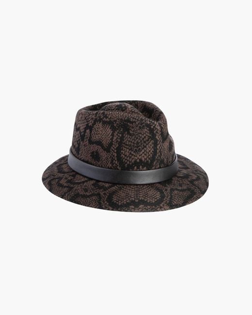 Eric Javits Black Ms Cool Wool Felt Fedora Hat For