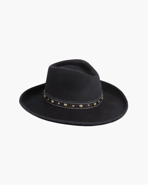 Eric Javits Brown Luxury Wool Felt Gunslinger Hat