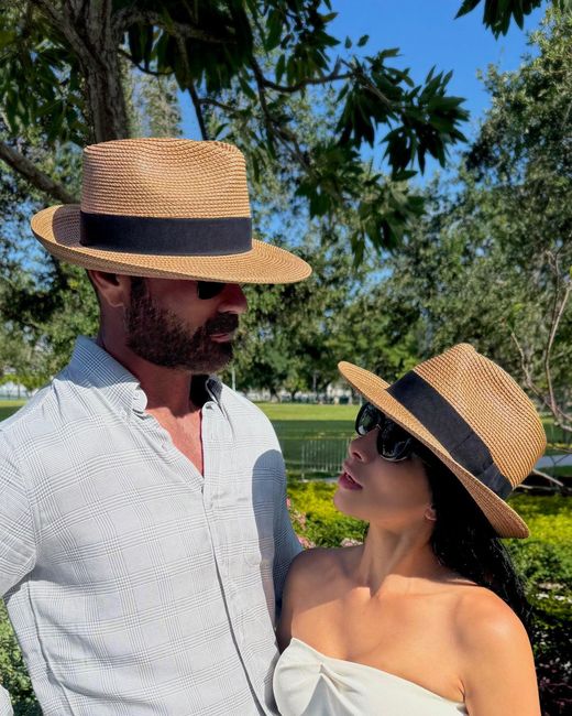 Eric Javits White Classic Summer Fedora, Upf50