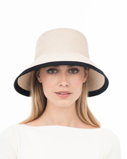 Eric Javits Multicolor Dovima Cloche Hat